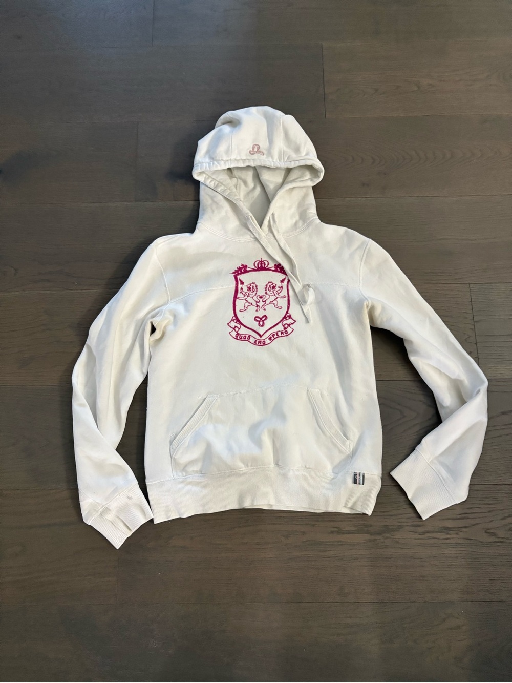 Aritzia ivory TNA ladies hoodie sz Med Good cond